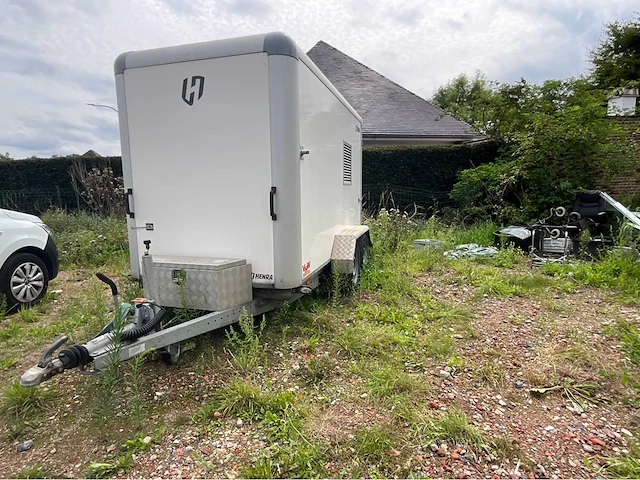 Henra gb27 aanhangwagen met stoominstallatie - afbeelding 1 van  40