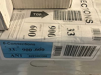 Henrad 6-connections radiator (4x) - afbeelding 3 van  4