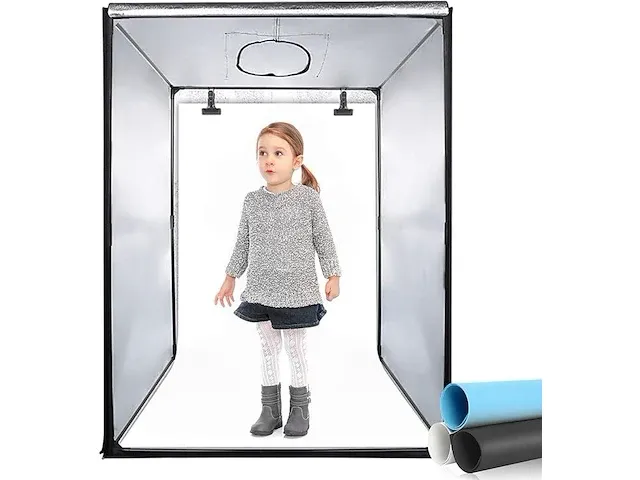 Heorryn xxl fotostudio - 140 x 120 x 100 cm - afbeelding 1 van  5