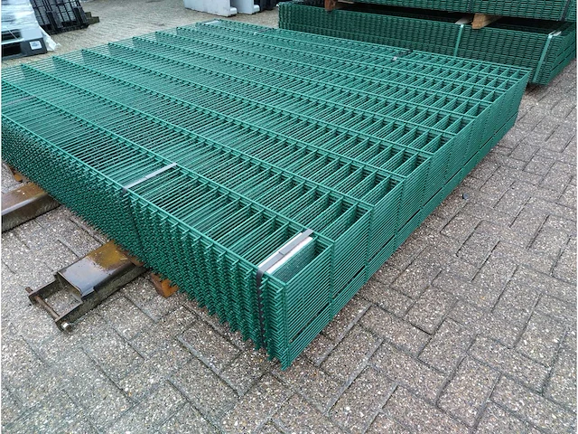Heras - dubbelstaafs hekwerk 8/6/8 (25x) 2,03m groen - afbeelding 3 van  9
