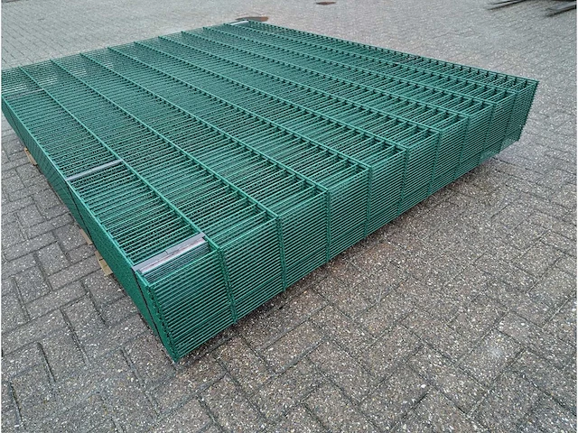Heras - dubbelstaafs hekwerk 8/6/8 (25x) 2,03m groen - afbeelding 6 van  9