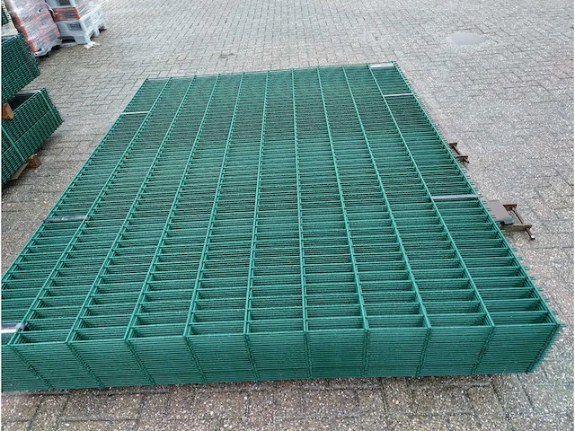 Heras - dubbelstaafs hekwerk 8/6/8 (25x) 2,03m groen - afbeelding 7 van  9