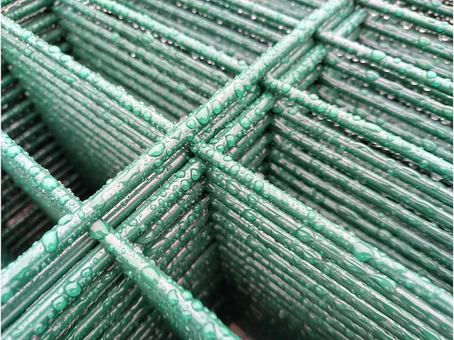 Heras - dubbelstaafs hekwerk 8/6/8 (25x) 2,03m groen - afbeelding 8 van  9