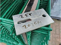 Heras - dubbelstaafs hekwerk 8/6/8 (25x) 2,03m groen - afbeelding 9 van  9