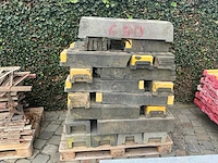 Heras / bekaert bouwhek met voetstuk (19x) - afbeelding 2 van  3