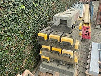 Heras / bekaert bouwhek met voetstuk (19x) - afbeelding 3 van  3