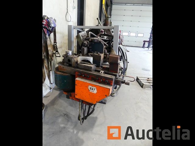 Herber sbm-75 asw buisbuigmachine - afbeelding 10 van  11