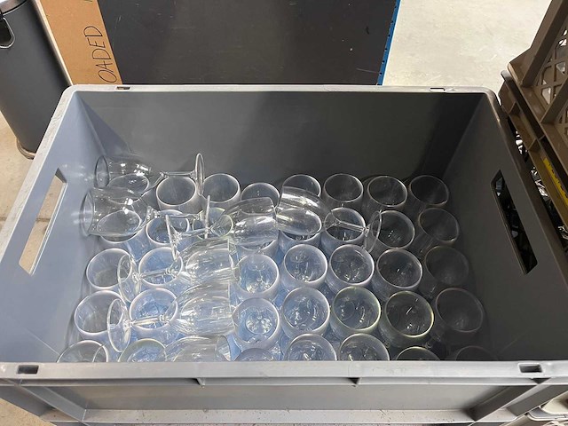 Herbruikbare beker wijnglas (48x) - afbeelding 2 van  2