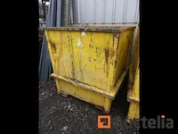Herbruikbare metaal afvalbak - afbeelding 3 van  4