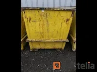 Herbruikbare metaal afvalbak - afbeelding 2 van  4