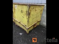 Herbruikbare metaal afvalbak - afbeelding 3 van  5