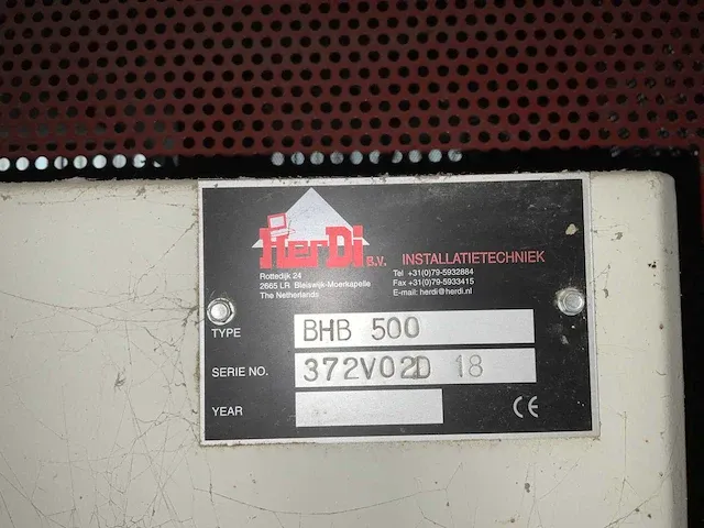 Herdi bhb 500 palletiseerinstallatie - afbeelding 19 van  19