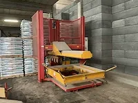 Herdi bhb 500 palletiseerinstallatie