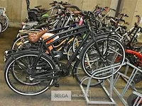 Herenfiets cargo zwart rekje vooraan - afbeelding 1 van  2