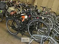 Herenfiets cargo zwart rekje vooraan - afbeelding 2 van  2