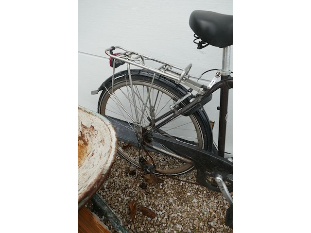 Herenfiets + kruiwagen - afbeelding 2 van  5