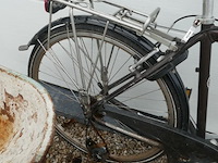 Herenfiets + kruiwagen - afbeelding 2 van  5