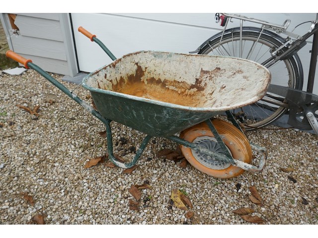 Herenfiets + kruiwagen - afbeelding 4 van  5