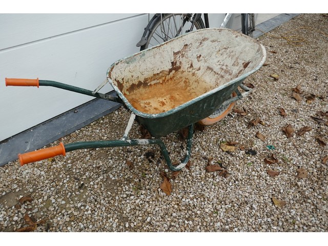 Herenfiets + kruiwagen - afbeelding 5 van  5