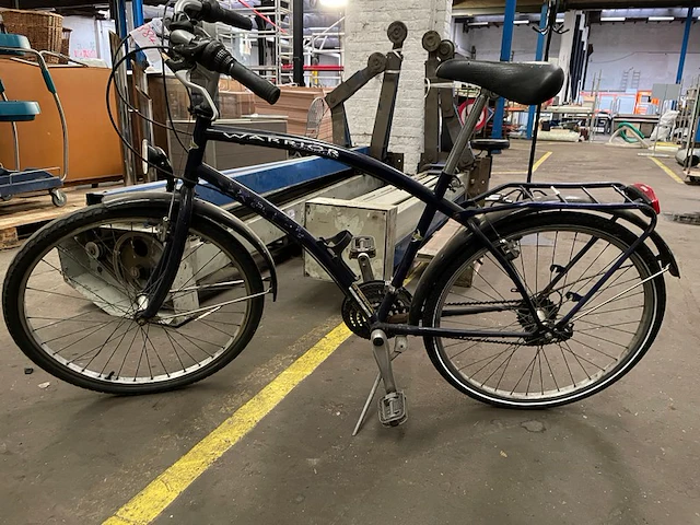 Herenfiets m. kint - afbeelding 1 van  2