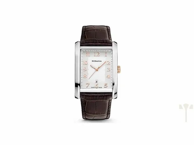 Herenhorloge rodania chic nolan, leather brown, sapphire 5 atm, ref. 2507523 - afbeelding 1 van  1
