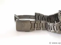 Herenhorloge seiko v147-0ab0; quartz dia 33mm, mogelijke gebruikssporen, mogelijks nieuwe batterij nodig - afbeelding 4 van  5