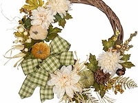 Herfstdeurkrans (61 cm) - afbeelding 1 van  4