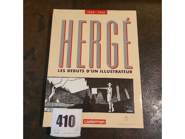 Hergé les debut d'un illustrateur casterman - afbeelding 1 van  7