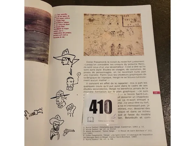 Hergé les debut d'un illustrateur casterman - afbeelding 6 van  7