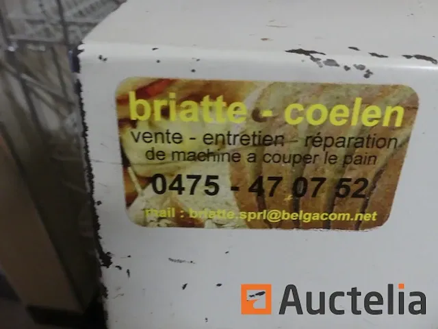 Heristal/hoembrocks brood snijmachine - afbeelding 7 van  9