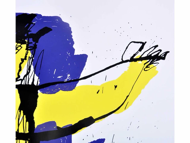 Herman brood (1946 - 2001) - brasil god - zeefdruk - afbeelding 5 van  5