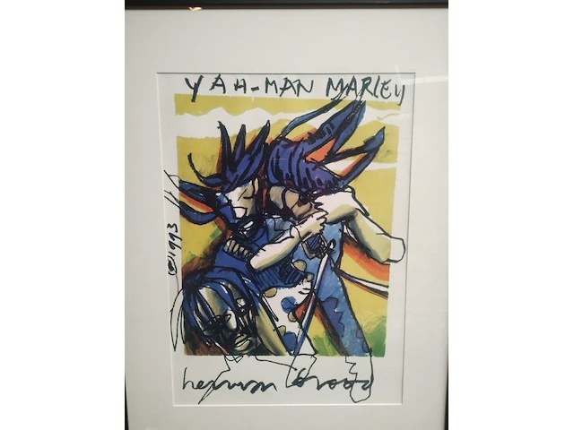 Herman brood “bob marley” - afbeelding 2 van  2