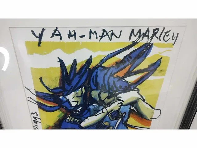 Herman brood “bob marly” - afbeelding 6 van  6