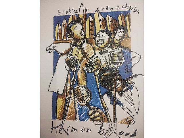 Herman brood "bother ray charles" - afbeelding 1 van  2