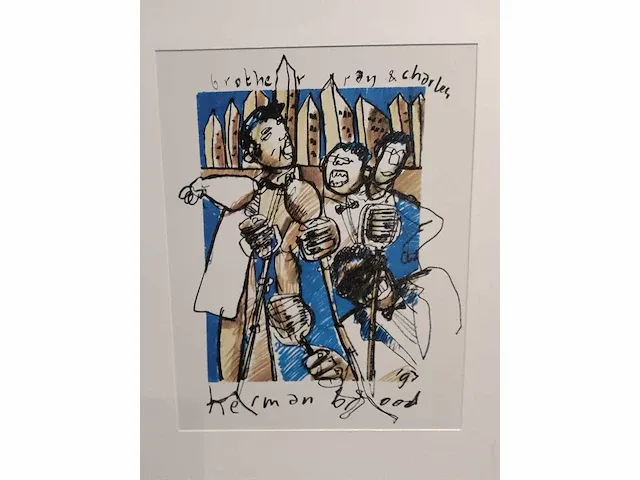 Herman brood “brother ray & charles” - afbeelding 2 van  2