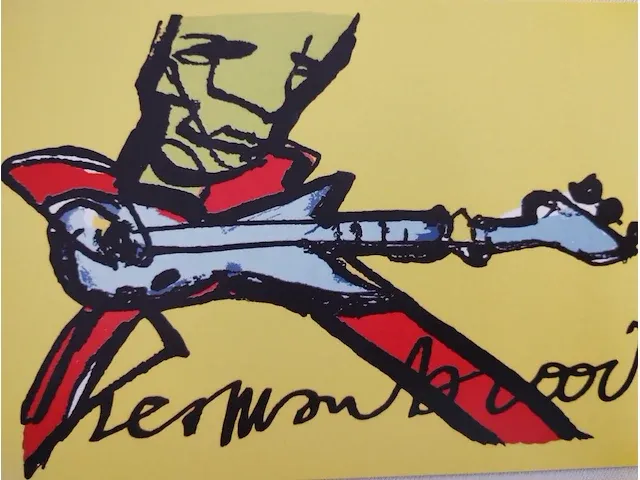 Herman brood guitarman - afbeelding 2 van  4
