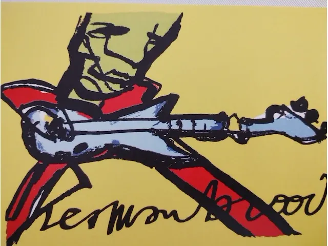 Herman brood guitarman - afbeelding 3 van  4