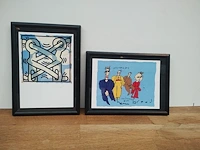 Herman brood & keith haring - afbeelding 1 van  1