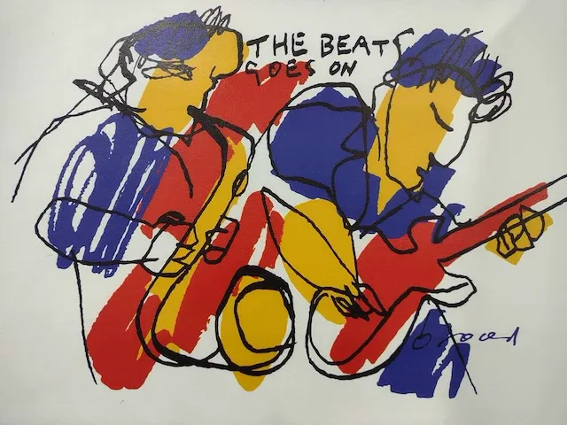 Herman brood let the beat go’s on - afbeelding 1 van  3