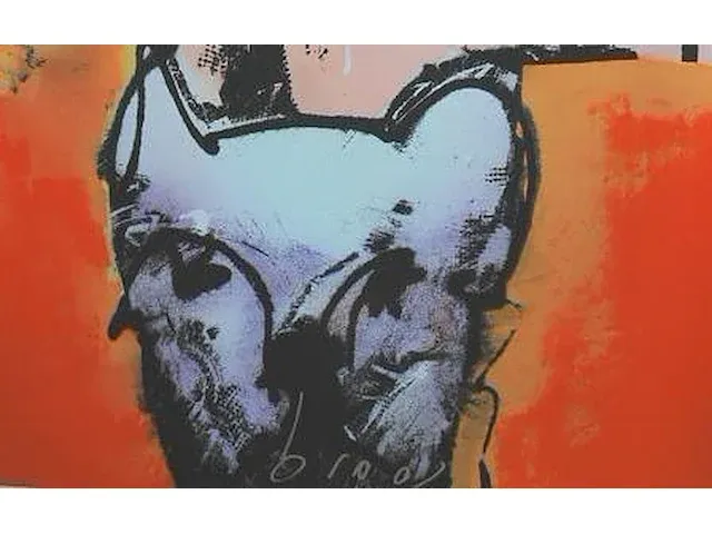 Herman brood man met hond - afbeelding 2 van  2