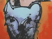 Herman brood man met hond - afbeelding 2 van  2