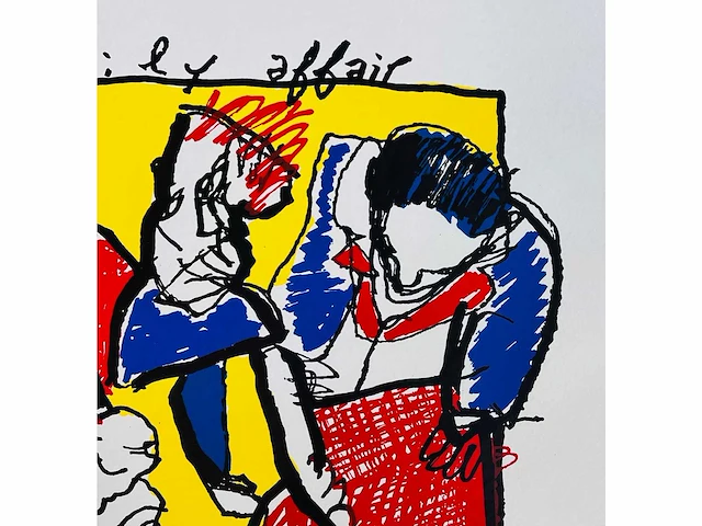 Herman brood (zwolle 1946-2001) ingelijst - lage instel - afbeelding 4 van  12