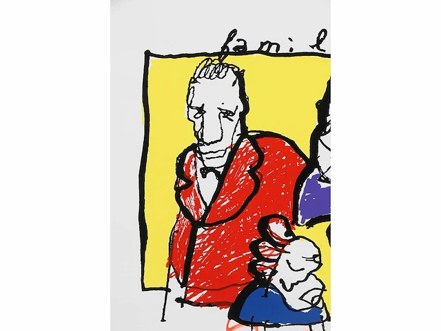 Herman brood (zwolle 1946-2001) ingelijst - lage instel - afbeelding 8 van  12