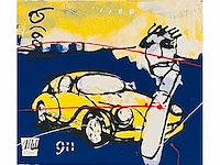 Herman brood (zwolle 1946-2001) porsche 911 - afbeelding 1 van  9