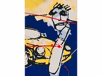 Herman brood (zwolle 1946-2001) porsche 911 - afbeelding 2 van  9