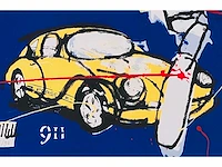 Herman brood (zwolle 1946-2001) porsche 911 - afbeelding 4 van  9