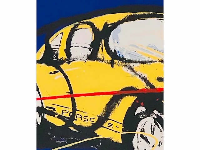 Herman brood (zwolle 1946-2001) porsche 911 - afbeelding 7 van  9