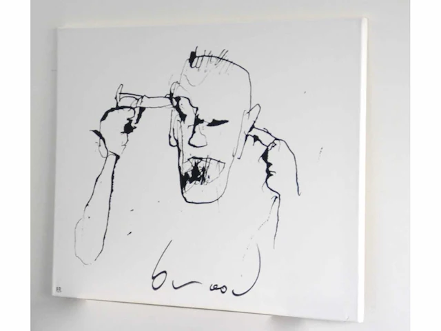 Herman brood (zwolle,1946 – 2001) - canvas - afbeelding 5 van  8