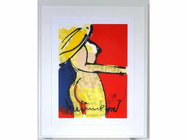 Herman brood (zwolle,1946 – 2001) - groot, ingelijst - afbeelding 1 van  8