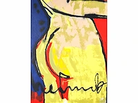 Herman brood (zwolle,1946 – 2001) - groot, ingelijst - afbeelding 5 van  8